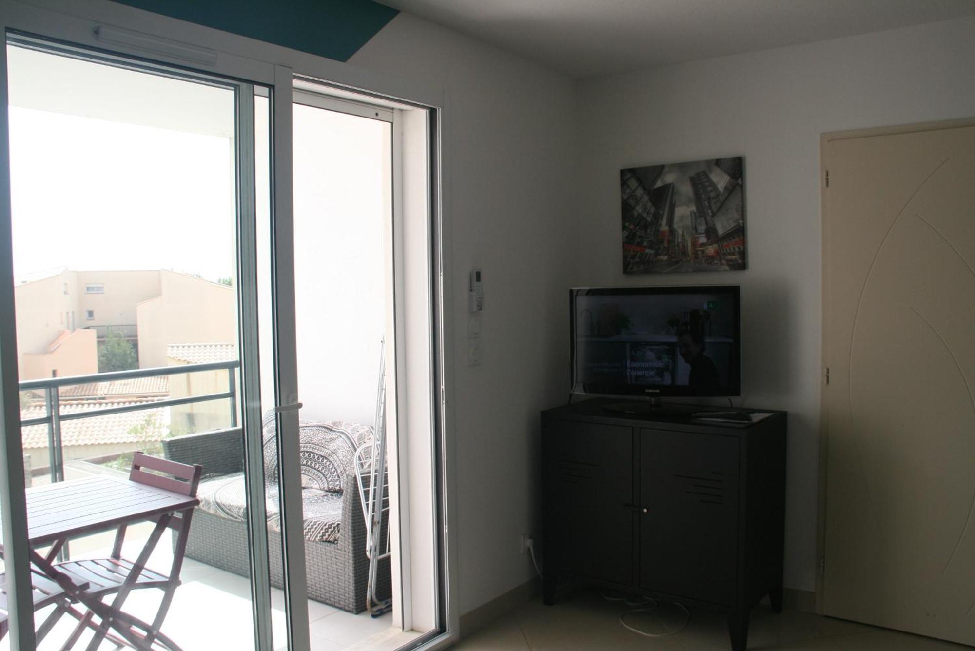 T2 Moderne Avec Terrasse A 100M De La Plage Et Parking Securise 4 Pers Maxi Saint-Pierre-la-Mer  Luaran gambar